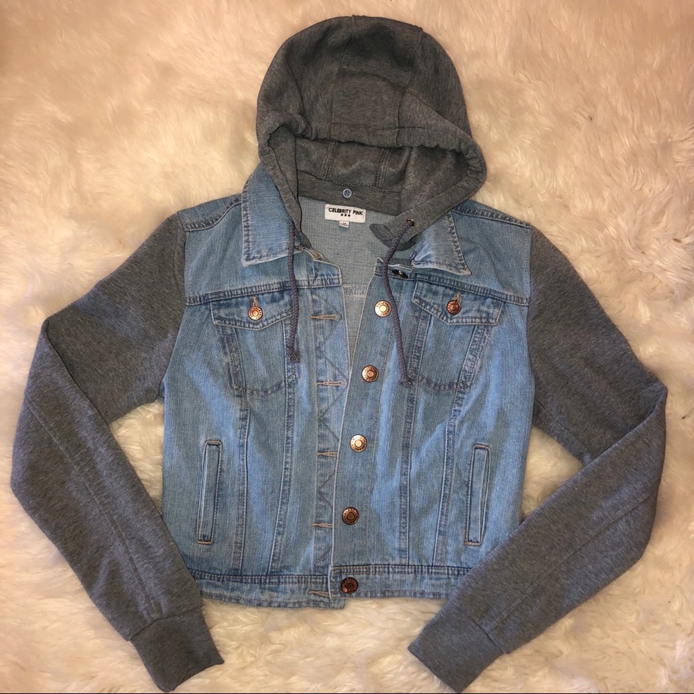 Jean / sweatshirt jacket